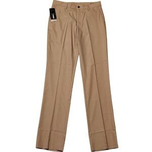 NWT Adidas Men's‎ 32 x 38 Climalite Khaki Golf Pants Extra Long Pleated Stretch